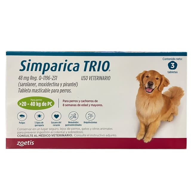 Simparica Trio 20-40K
