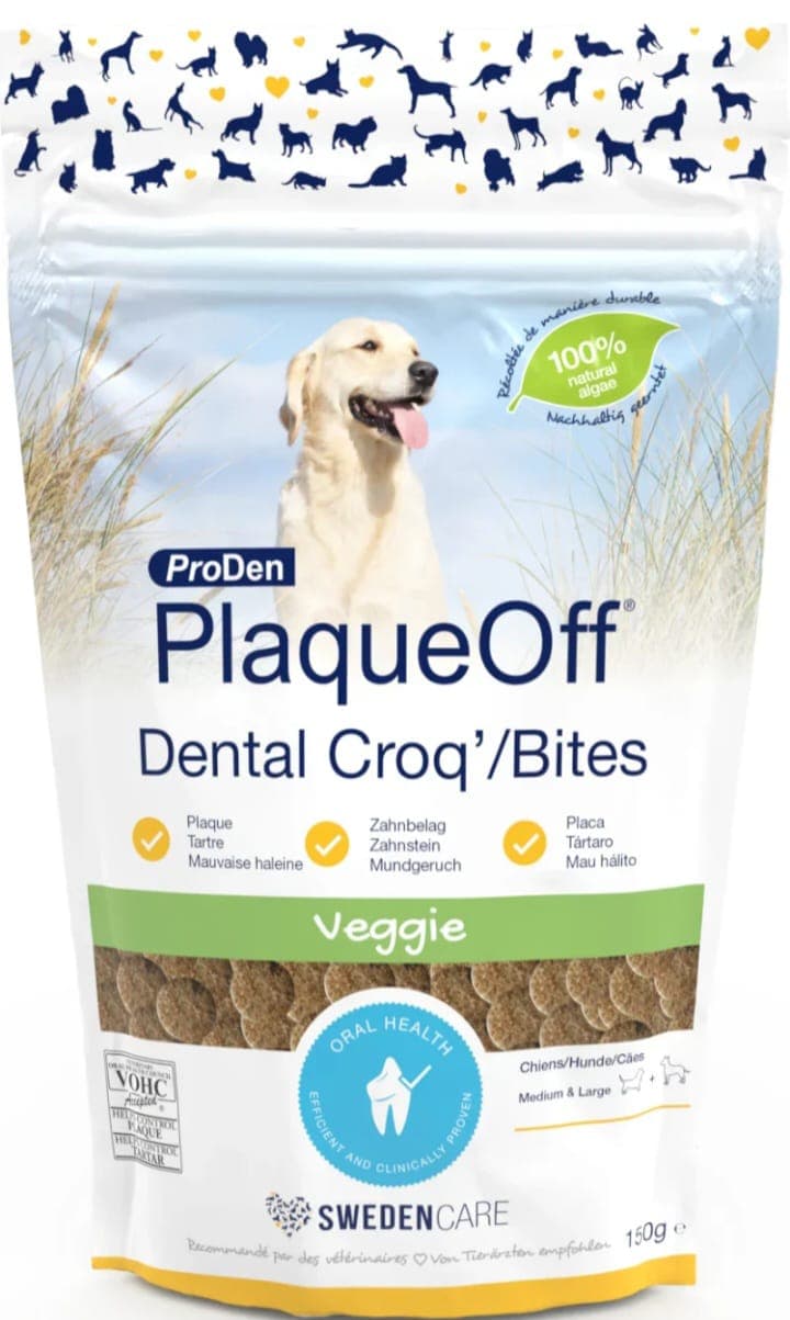 PlaqueOff Snacks Perros Grandes 150g