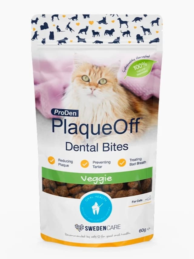 PlaqueOff Snacks Gatos 60g
