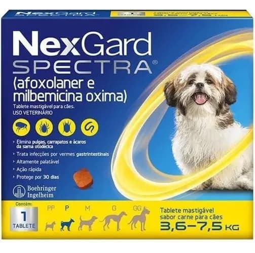 Nexgard Spectra 3,6-7,5K